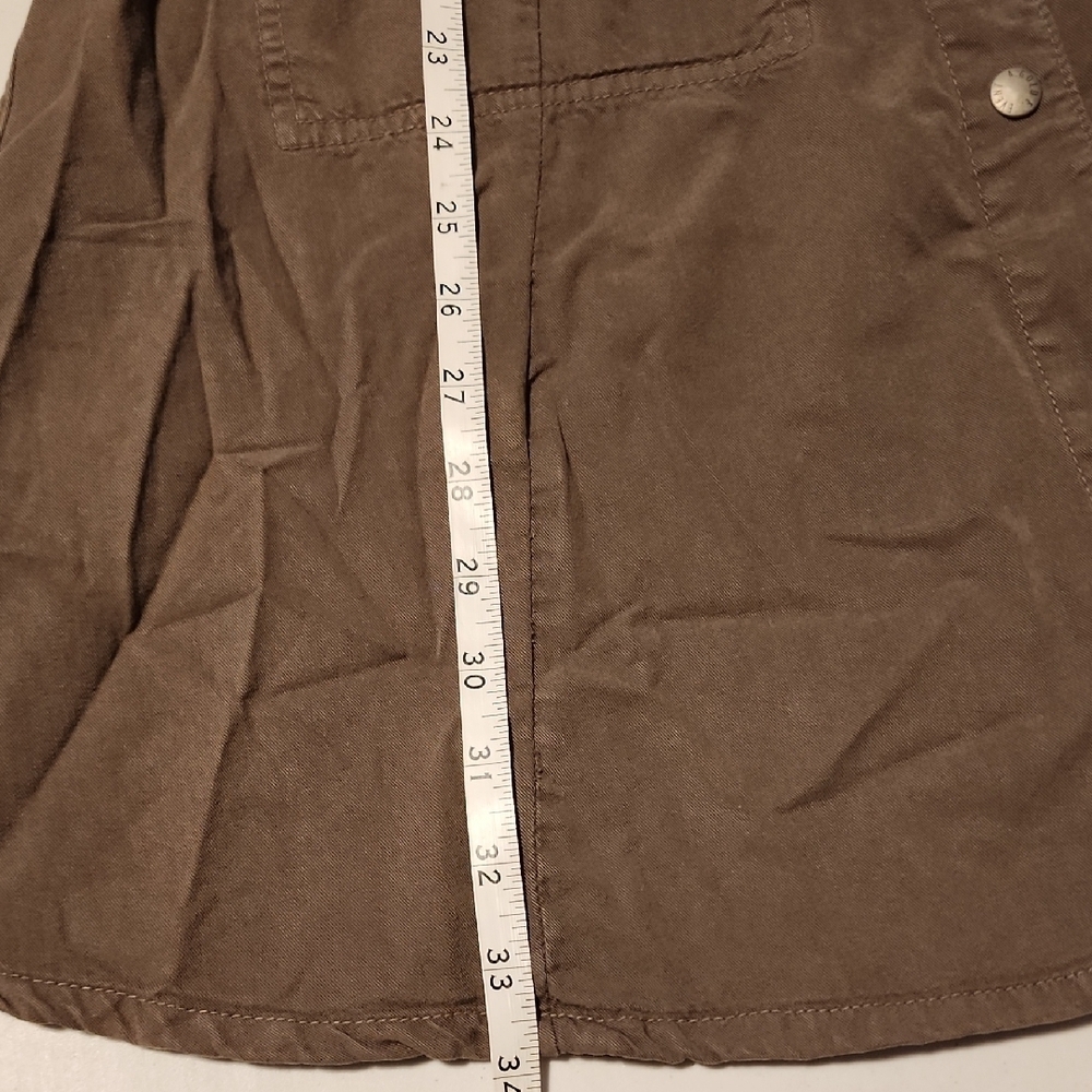 A Gold E NWT Earth Colored Nicoletta  Button-Down Dress - Picture 8 of 9